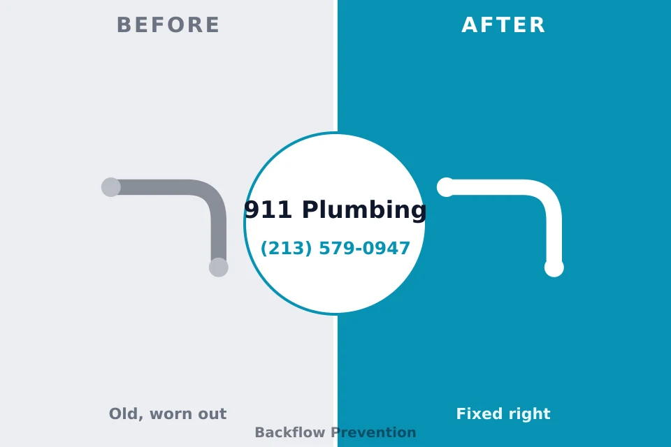 Before and after: plumbing company Pioche, NV
